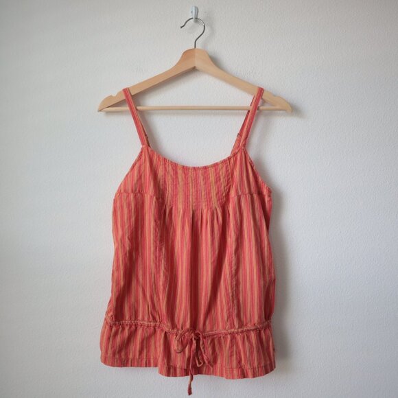Vintage Y2K Roxy Striped Tank Top | S - Picture 1 of 6